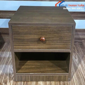 Thanh Lý Tủ Đầu Giường Gỗ Tối Giản Mới 99%