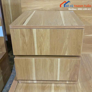Tủ Đầu Giường Gỗ Hai Ngăn Kéo Mới 99% (Nhiều Mẫu)