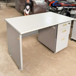 Bàn Làm Việc Cũ Hòa Phát 1m2 Có Hộc Giá Rẻ