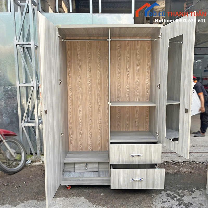 z6793177638403_45a306ae0f291ad8e2ffac66e0b7de00 Thanh Lý Tủ Quần Áo Gỗ 1M2 Mới 99% (Nhiều Mẫu)
