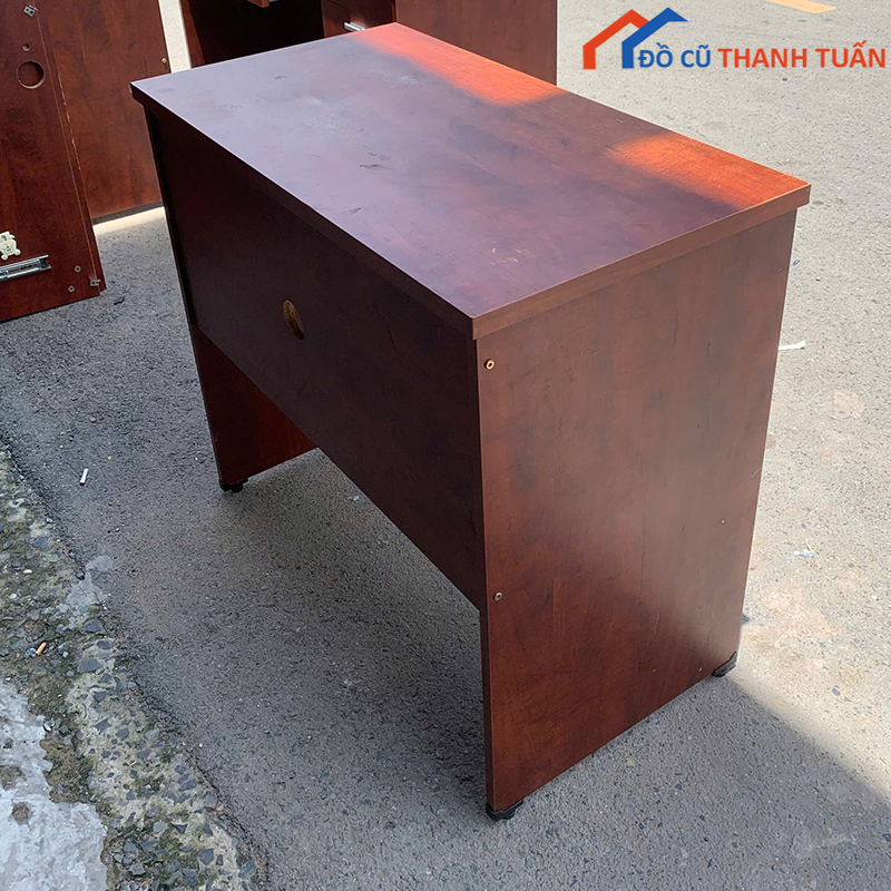 ban-lam-viec-go-cu-nho-gon-gia-re-1 Bàn Làm Việc Gỗ Cũ Nhỏ Gọn 85CM