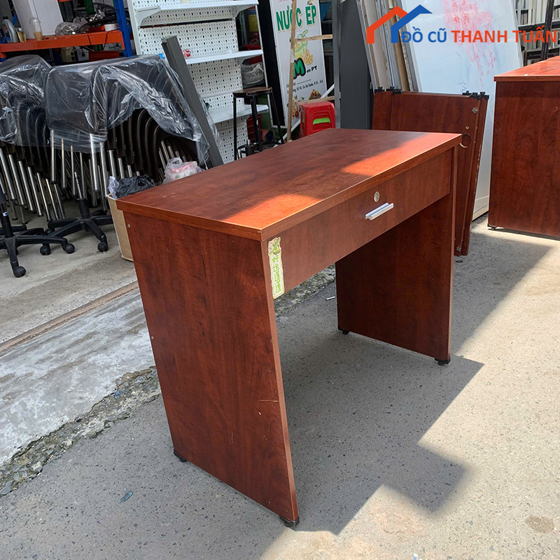 ban-lam-viec-go-cu-nho-gon-gia-re-3 Bàn Làm Việc Gỗ Cũ Nhỏ Gọn 85CM