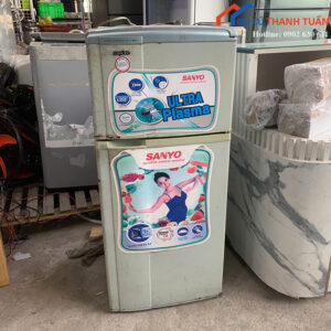 Tủ Lạnh Sanyo Cũ 2 Cánh Thiết Kế Gọn Gàng