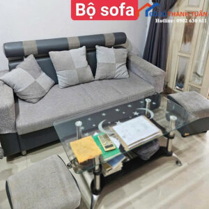 Bộ Ghế Sofa Cũ Thiết Kế Sang Trọng