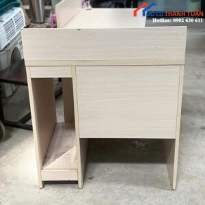 Bàn Làm Việc Gỗ Cũ Màu Sáng Giá Rẻ