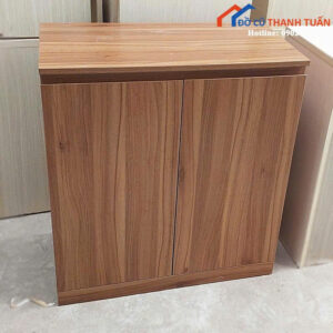 Tủ Hồ Sơ Cũ 2 Cánh Màu Nâu Phong Cách Cổ Điển