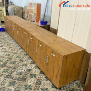 Thanh Lý Tủ Hồ Sơ Màu Nâu Nhỏ Gọn Tiện Lợi Mới 99%