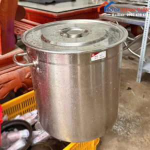 Nồi Inox To Cũ Giá Rẻ Dành Cho Quán Ăn
