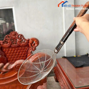 Vá Lưới Cán Gỗ Cũ Đồ Dùng Cho Nhà Bếp