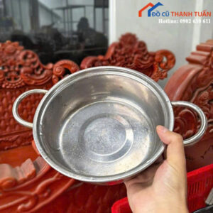 Nồi Inox Nhỏ Cũ Tiện Dụng Cho Quán Ăn