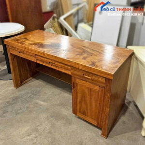Bàn Giám Đốc Gỗ Hương Cũ Phong Cách Cổ Điển