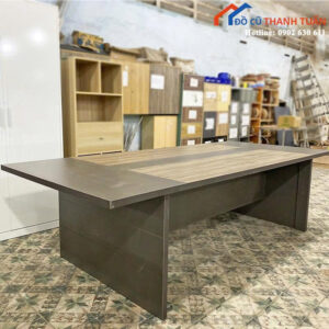 Thanh Lý Bàn Họp Gỗ Kiểu Dáng Hiện Đại Mới 99%