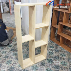 Thanh Lý Kệ Sách Đứng Nhiều Ngăn Gỗ Sáng Mới 99%