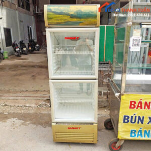 Tủ Mát Đứng Sanaky Cũ 2 Cánh Tiện Lợi