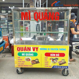 Quầy Bán Hàng Inox Cũ Kinh Doanh Thức Ăn Tiện Lợi