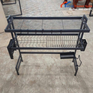 Kệ Chén Cũ 80CMx30CM Thiết Kế Tiện Dụng Mới 99%