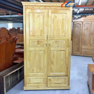 Thanh Lý Tủ Quần Áo Màu Gỗ Sáng Tự Nhiên Mới 99%