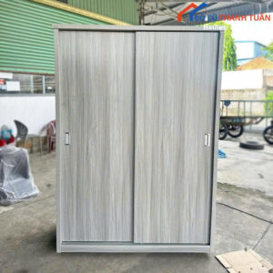 Thanh Lý Tủ Quần Áo 2 Cánh Cửa Lùa Hiện Đại Mới 99%