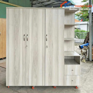 Thanh Lý Tủ Quần Áo 3 Cánh Liền Kệ Mới 99% (Nhiều Mẫu)