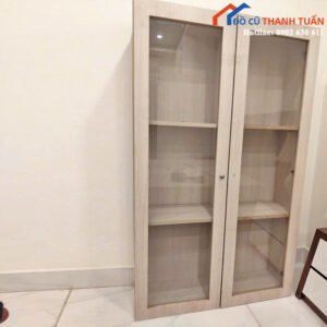 Tủ Trưng Bày Cũ 2 Cánh Gọn Nhẹ Tiện Lợi