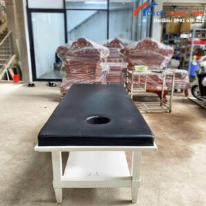 Giường Spa Gỗ Cũ Dài 1M86x78CM Tiện Lợi Giá Rẻ