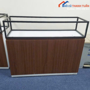 Tủ Trưng Bày Gỗ Cũ 3 Cánh Hiện Đại Giá Rẻ