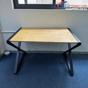 Bàn Làm Việc Gỗ Cũ 80CMx1M2 Thiết Kế Hiện Đại