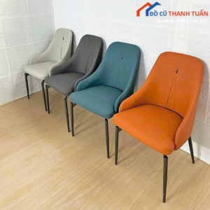 Thanh Lý Ghế Ăn Lưng Cao Có Nút Mới 99% (Nhiều Màu)