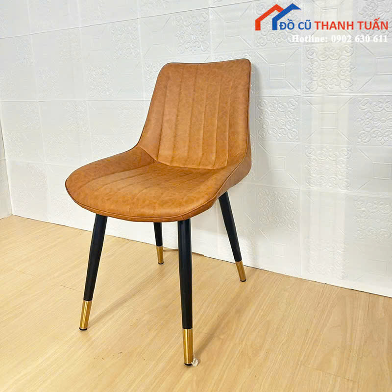 4.3 Ghế Ăn Chân Mạ Vàng Sang Trọng Mới 99% (Nhiều Mẫu)
