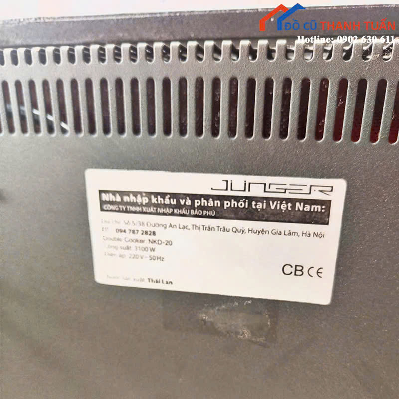 bep Bộ Bếp Từ Đôi Cũ Junger Cảm Ứng Hiện Đại Giá Tốt