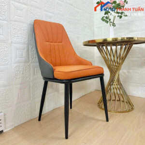Thanh Lý Ghế Ăn Lưng Tựa Rãnh Dọc Tinh Tế Mới 99%