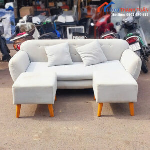 Bộ Sofa Cũ Kiểu Dáng Bo Tròn Thanh Lịch