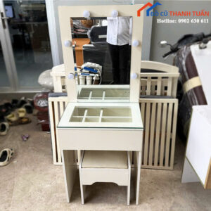 Bàn Trang Điểm Cũ Màu Trắng Sang Trọng Giá Rẻ