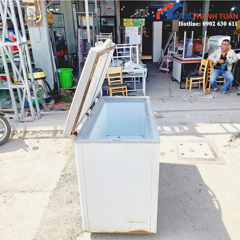 z6872419084662_414b1064f46751aa65e3f957a900515b-Sao-chep Tủ Đông Sanaky Cũ 2 Cánh Làm Lạnh Sâu Giá Tốt