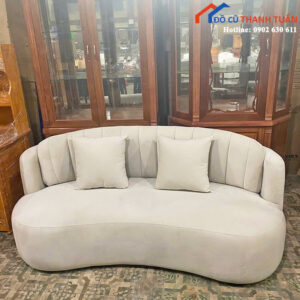 Thanh Lý Sofa Thiết Kế Uốn Lượn Sang Trọng Mới 99%