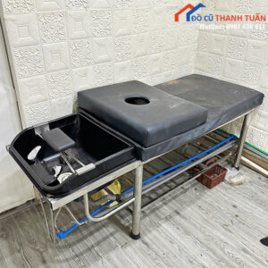 Giường Gội Đầu Cũ Kèm Bồn Gội Tháo Lắp Linh Hoạt