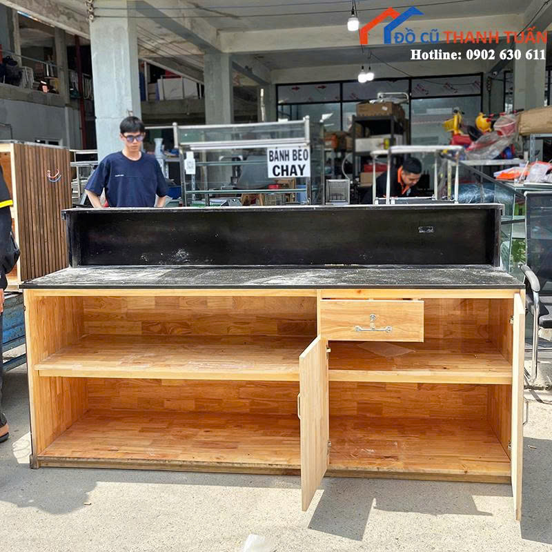 z6886337137107_bc665291db948e46650103fac1bbc0ef Quầy Lễ Tân Cũ Mặt Đá Chữ L Hiện Đại (Nhiều Mẫu)