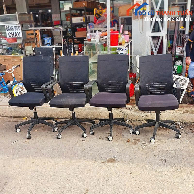 z6888592799798_b8d875c7ed362f0850c791de6048fda9 Ghế Xoay Văn Phòng Cũ Tựa Lưng Lưới Thoáng Mát
