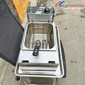 Bếp Chiên Nhúng Điện Cũ Thiết Kế Chắc Chắn