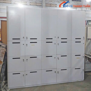 Tủ Locker Cũ 2M35x2M25 Thiết Kế Nhiều Ngăn