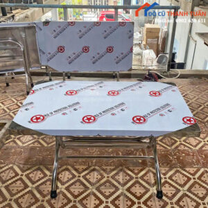 Thanh Lý Bàn Ăn Inox Gấp Gọn Mới 99% (Nhiều Mẫu)