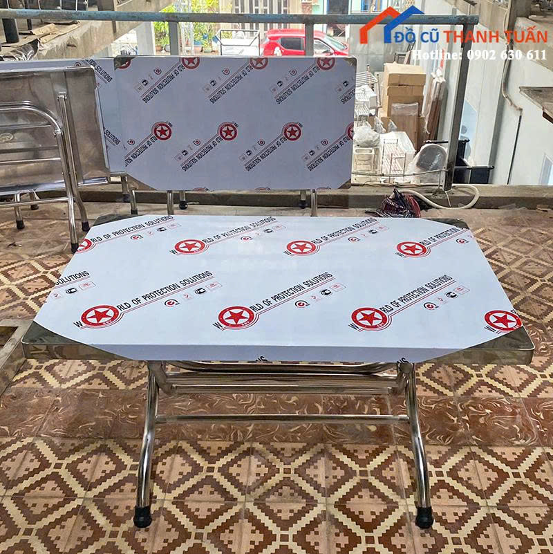 z6895889855554_eaf9f99bca1bae265ffceb44be3c2a42 Thanh Lý Bàn Ăn Inox Gấp Gọn Mới 99% (Nhiều Mẫu)