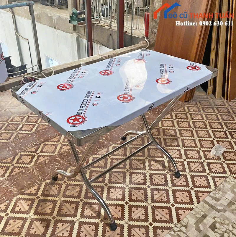 z6899107993917_dc9ca8846d3d0cf4c459ec27e9c5a604 Thanh Lý Bàn Ăn Inox Gấp Gọn Mới 99% (Nhiều Mẫu)