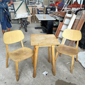 Bộ Bàn Ghế Cafe Cũ Thiết Kế Nhỏ Gọn (Nhiều Mẫu)