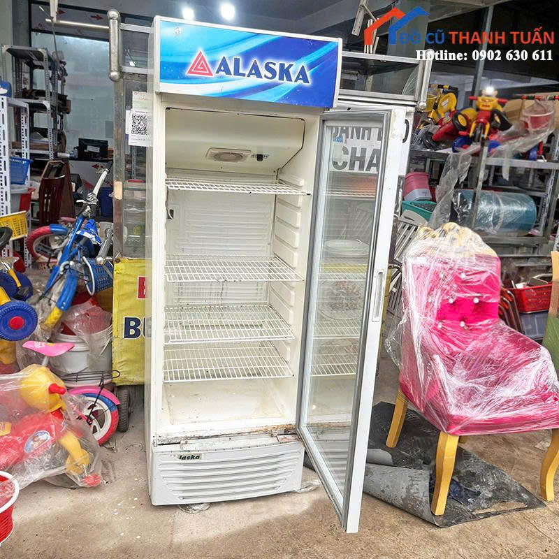 z6918116425742_0cf1fce8fc3769ebd2103cf21620363f Tủ Mát Cũ Alaska Nhiều Ngăn Cửa Kính Trong Suốt