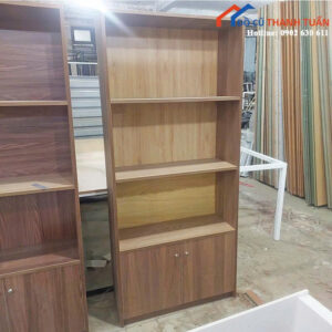 Tủ Trưng Bày Gỗ 1M8x80CM Có 3 Tầng Mới 99%