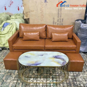 Bộ Sofa Bọc Đệm Dày Dặn Êm Ái Mới 99% (Nhiều Mẫu)