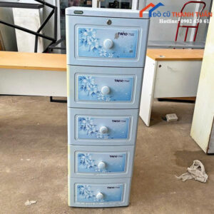 Tủ Nhựa Duy Tân Cũ Thiết Kế 5 Ngăn Giá Rẻ