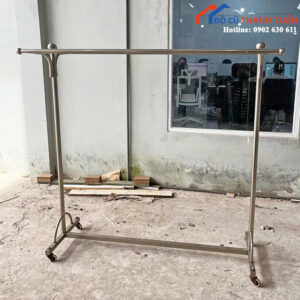 Sào Phơi Đồ Cũ Có Bánh Xe Di Chuyển Tiện Lợi