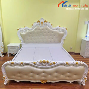 Giường Ngủ 1M6x2M Sang Trọng Mới 99% (Nhiều Mẫu)